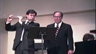 Rampal Master Class with Coelho, flute & Polk, piano. Manhattan School of Music. October 10, 1990