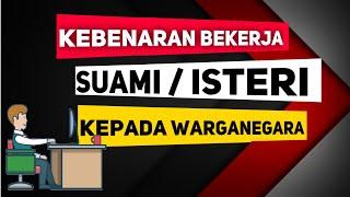 Kebenaran Bekerja Suami Isteri Kepada Warganegara #bpjeya #imigresen