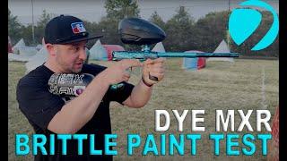 Dye MXR Brittle Paint Test // Shooting Valken Pro Paintballs // NXL Chicago 2024