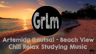 Artemida (Loutsa) - Beach View - Chill Relax Studying Music | GrLm