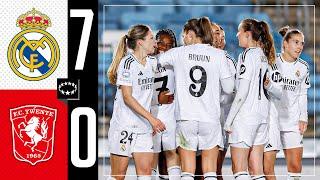 Real Madrid 7-0 Twente | HIGHLIGHTS | Women's Champions League 2024/25