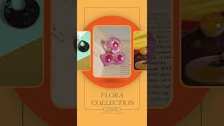 Flora Collection | Handcrafted Resin Jewelry Inspired by Nature