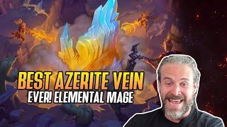 (Hearthstone) Best Azerite Vein Ever - Freeze Elemental Mage