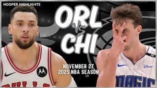 Orlando Magic vs Chicago Bulls Full Game Highlights | Nov 27 | 2025 NBA Season