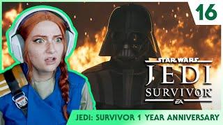 DARTH VADER!? | Ep. 16 | Jedi: Survivor | Jedi: Survivor Anniversary Playthrough