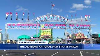 The Alabama National Fair starts Friday