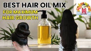 Best Hair Oil Mix for Maximum Growth  | Achieve Hair Growth with THIS Oil Blend!