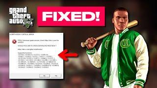 How To Fix Script Hook V Critical Error | GTA 5 New Update Fix (2024)