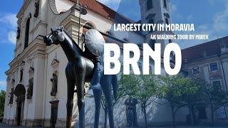 DISCOVER THE SECOND LARGEST CITY IN THE COUNTRYCENTRE OF BRNO [4K HDR 60 FPS] – ️ APRIL 2024