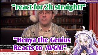Henya the Genius Reacts to The Angry Video Game Nerd by Cinemassacre for 2h straight!
