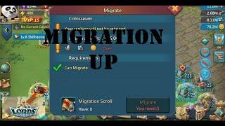 Lords Mobile- Migration UP | Hello to K205