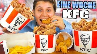 Eine Woche nur KFC ESSEN 2.0 - SELBSTEXPERIMENT(ICH WILL NICHT MEHR!)