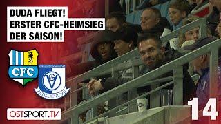 GLATT-ROT! Trainer fliegt nach Ball-Wegschlagen: Chemnitz - Altglienicke | Regionalliga Nordost