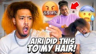 I CAN’T BELIEVE AIRI DID THIS TO MY HAIR! ** My Hair Fell Out**