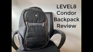 Condor laptop backpack by LEVEL8: Review