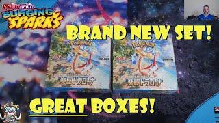 Paradise Dragon Release Week Opening! Brand New Pokémon TCG Set! Surging Sparks! (Pokémon TCG News)