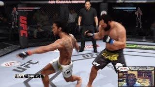 EA Sports UFC PS4 Gameplay - Daryusp007 vs AmatureKiLLerHD Fight 1