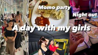 Guwahati vlog || Momo party at my friends house in Guwahati || a day with my friends #lifestyle