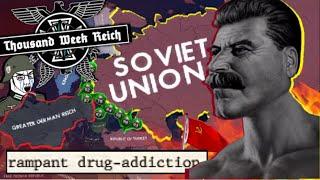 HOI4 | Reviving the Soviet Union (+destroying Germans) in THOUSAND WEEK REICH!