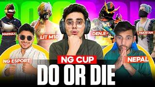 NG CUP FINAL DAY 2️ FT. MADMAX, LIT M10, DEN JI , NEPAL, BD ,PAK  #nonstopgaming #blackshout