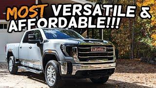 I Found The World's Most Versatile & Affordable New Gas Truck for 2024 // GMC Sierra 2500 HD SLE