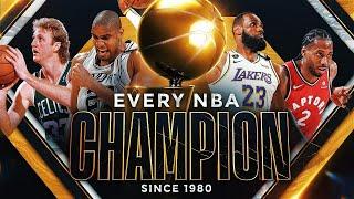 EVERY NBA Championship Celebration (1980-2022) 