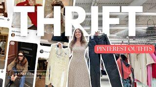 Thrift With Me: Thrifting My Dream Pinterest Outfits!