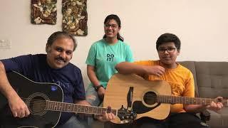 Jamming with Mihika & Aarush on the song Mera Man... : Sprite Studio