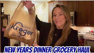 NEW YEAR’S DINNER GROCERY HAUL | KROGER