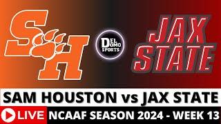 SAM HOUSTON VS JACKSONVILLE STATE LIVE | NCAAF College Football Week 13 -Nov 23, 2024