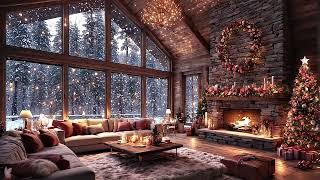 Christmas Top Songs of All Time  Best Christmas Music Playlist  Fireplace 4k Study, Relaxation️