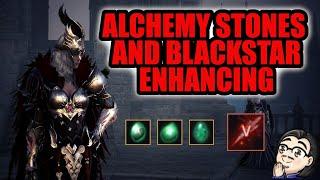 Alchemy stone of life & PEN Blackstar enhancing in Black desert online