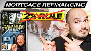 HOW TO REFINANCE YOUR MORTGAGE - Don't Make This Mistake When Refinancing