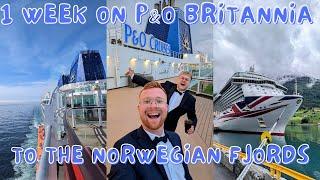 P&O Britannia 7 Night Cruise to the Norwegian Fjords!