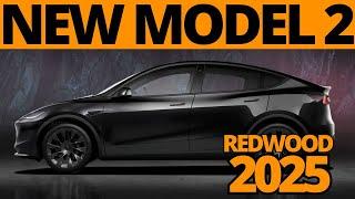 FINALLY! NEW 2025 Tesla's Model 2 Redwood - 3 Updates That Bring Important Changes To The New Model