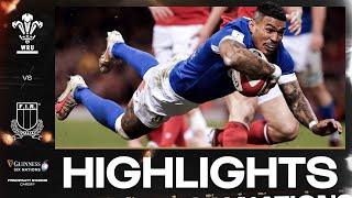 HIGHLIGHTS | 󠁧󠁢󠁷󠁬󠁳󠁿 WALES V ITALY  | 2024 GUINNESS MEN'S SIX NATIONS RUGBY