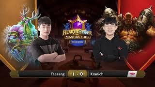 Taesang vs Kranich | Swiss Round 3 | Hearthstone Masters Tour Orgrimmar