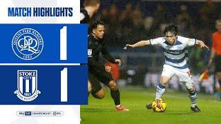 EVEN STEVENS IN W12 | Match Highlights | QPR 1-1 Stoke City