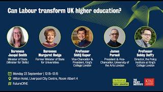 Can Labour transform UK higher education?