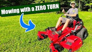 How To Drive a Zero Turn Lawn Mower (Full Beginner Tutorial)