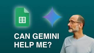 Is Gemini Ready for Google Sheets?