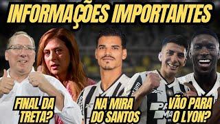 LEILA PEREIRA QUER PAZ COM JOHN TEXTOR | SANTOS TEM INTERESSE EM DANILO BARBOSA | ALMADA, LH E LYON