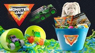 How To Make A MONSTER JAM Easter Basket!