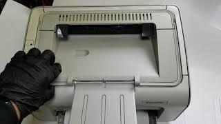 Как напечатать пробную страницу на принтере HP P1005 без компьютера