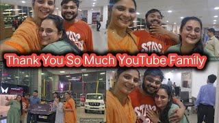  Sapna Ne YouTube Family Ke Support Or Pyar Se New Car li @snappygirls02 #rkindianblogger