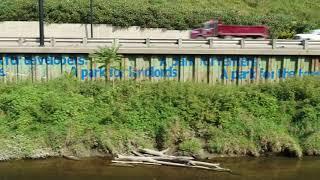 Will Kwan, A Park for All, 2017. Mural along the Lower Don Trail