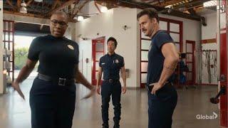 9-1-1 8x02 “my first order of business is a dance party!”