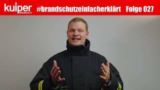 Organisatorischer Brandschutz #BrandschutzEinfachErklärt