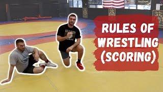 FOLKSTYLE WRESTLING RULES EXPLAINED (scoring)