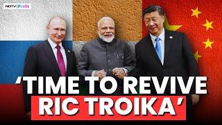 Watch: Russian FM Bats For Revival Of Russia-India-China Troika, Says 'High Time We Resume Talks'